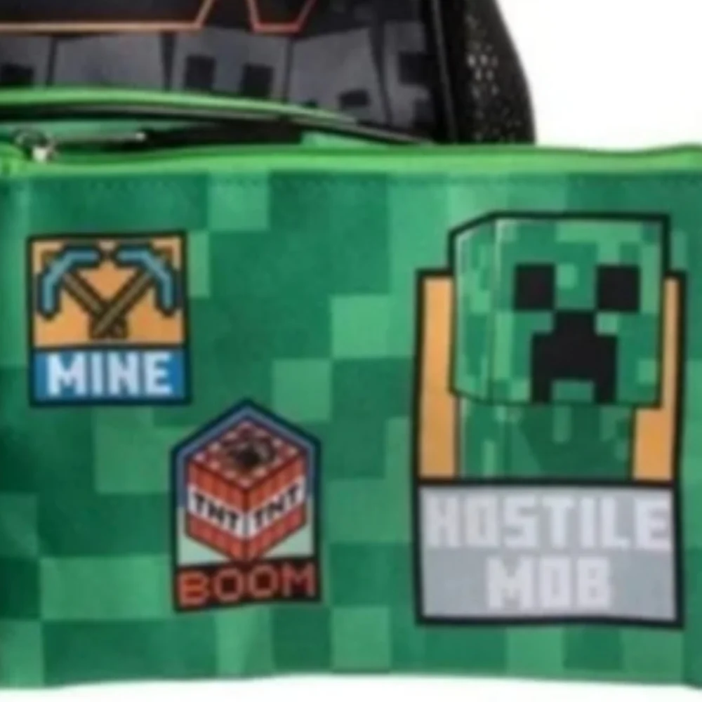 NEW Minecraft supply or pencil case NWT